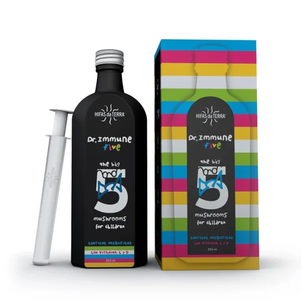 Maisto papildas HIFAS DA TERRA imunitetui Dr. Immune Five  250ml