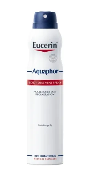 EUCERIN AQUAPHOR atkuriamasis kūno purškalas 250ml