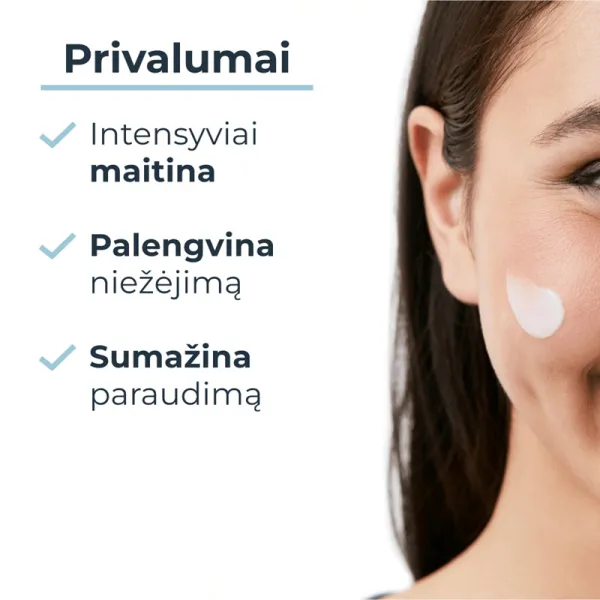 EUCERIN AtopiControl veido kremas atopinei odai 50ml