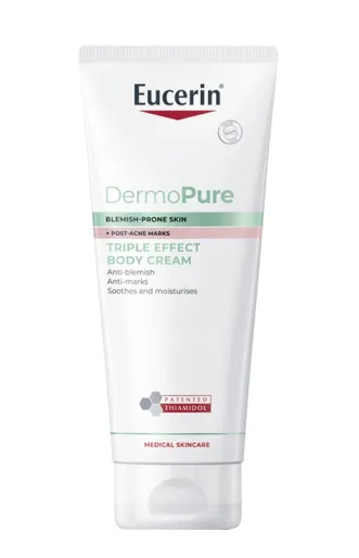 EUCERIN DermoPure trejopo poveikio kūno kremas 200ml