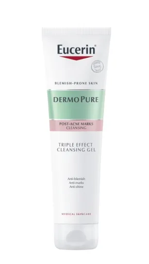 EUCERIN DermoPure trejopo poveikio prausimosi gelis veidui ir kūnui 150ml