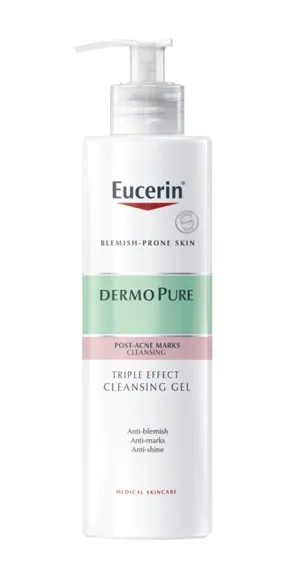 EUCERIN DermoPure trejopo poveikio prausimosi gelis veidui ir kūnui 400ml