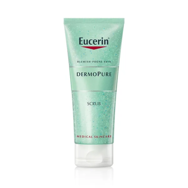EUCERIN DermoPure veido šveitiklis į aknę linkusiai odai 100ml