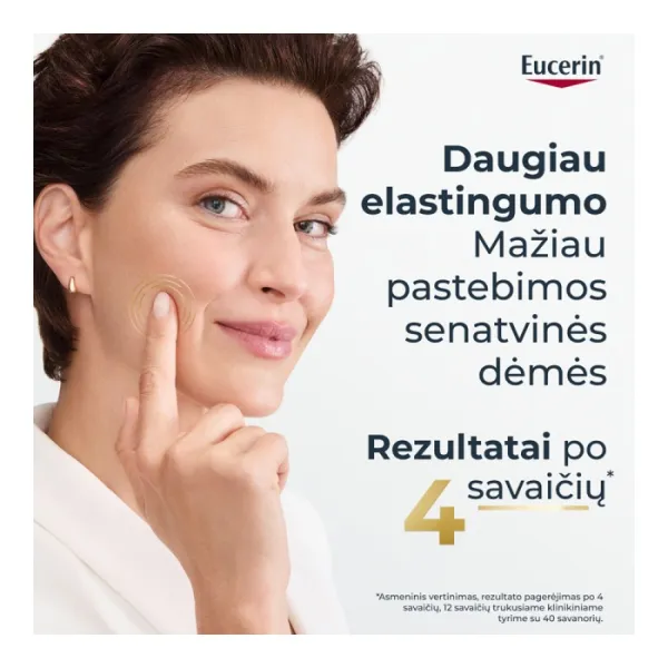 EUCERIN Hyaluron Filler + Elasticity dieninis kremas SPF15 50ml