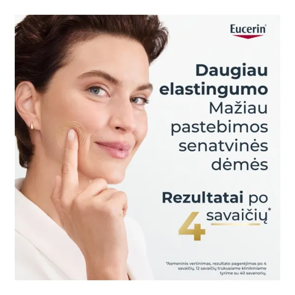 EUCERIN Hyaluron Filler + Elasticity dieninis kremas veidui SPF30 50ml