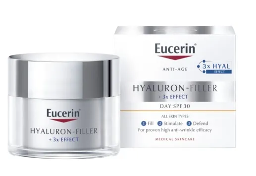 EUCERIN Hyaluron Filler dieninis kremas nuo raukšlių SPF30 50ml