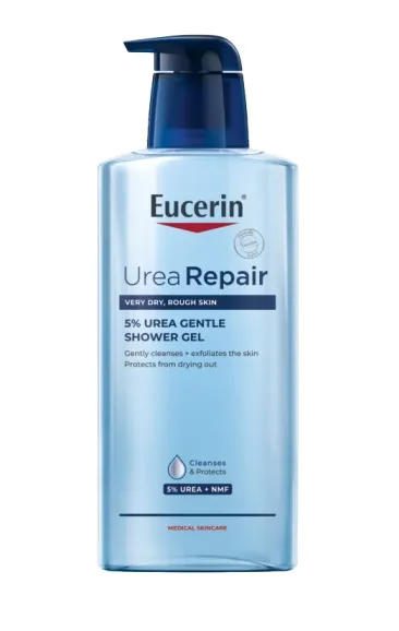 EUCERIN UreaRepair švelnus dušo gelis su 5 % šlapalo 400ml