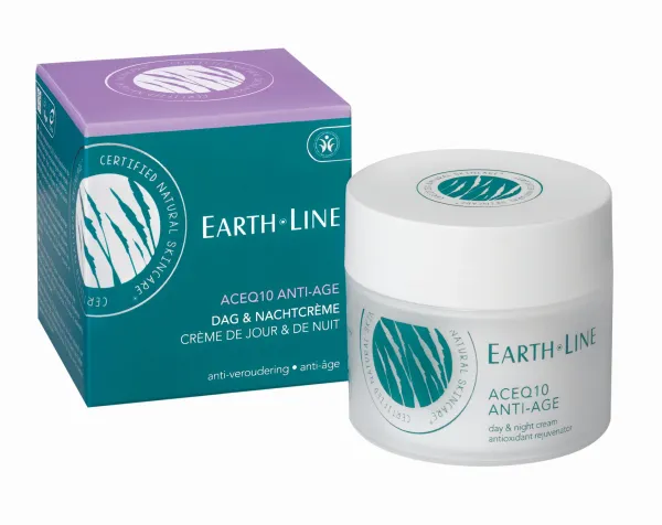 EARTH LINE ACEQ10 Anti-Age 30+ dieninis ir naktinis kremas nuo senėjimo 50ml