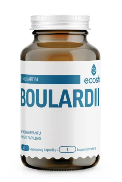 Maisto papildas ECOSH BOULARDII 250mg N40