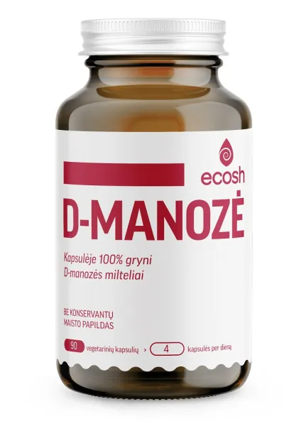 Maisto papildas ECOSH D-manozė su ežiuole N60