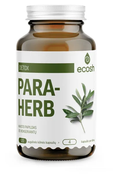 Maisto papildas ECOSH Paraherb kompleksas N120