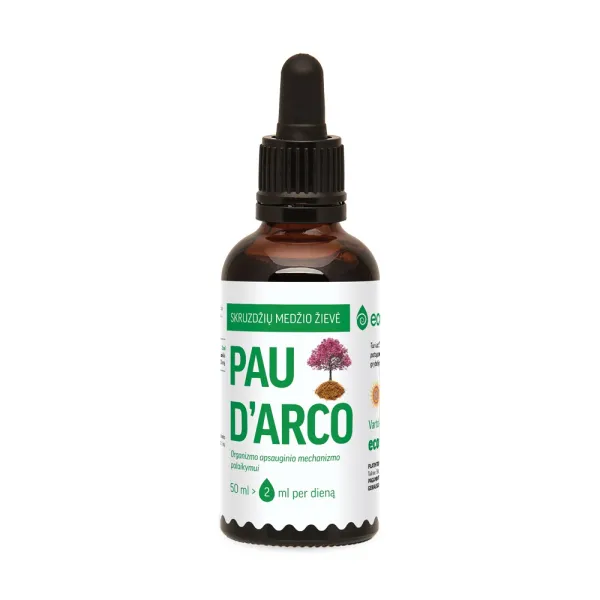 Maisto papildas ECOSH PAU D'ARCO 50ml