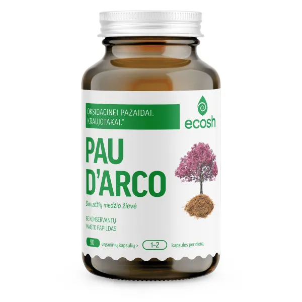 Maisto papildas ECOSH PAU D'ARCO N100