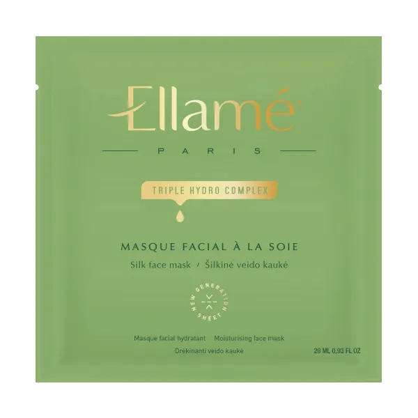 ELLAME intensyviai drėkinanti veido kaukė Ellame Triple Hydro Complex 1 vnt.