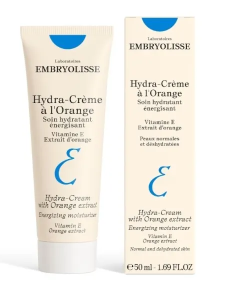 EMBRYOLISSE Moisturising Cream With Orange Extract drėkinamasis veido kremas su apelsinų ekstraktu 50ml