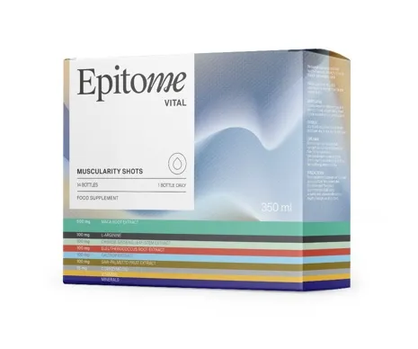 Maisto papildas EPITOME Vital Muscularity Shots 25ml N14