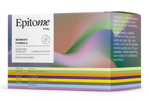 Maisto papildas EPITOME Vital Womans Formula minkštosios kapsulės N60