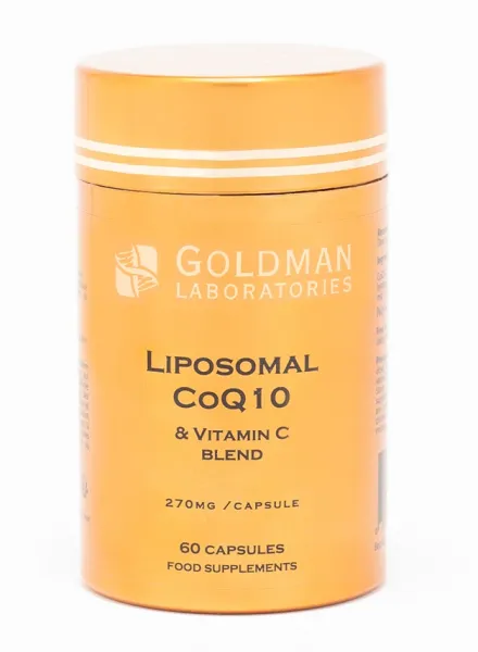 Maisto papildas GOLDMAN liposomnis CoQ10 & VITAMIN C BLEND N60