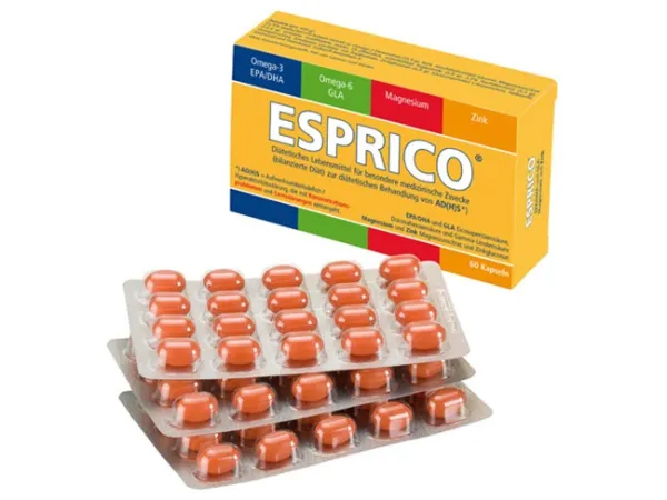 Maisto papildas vaikams ESPRICO N60 kramtomos kapsulės