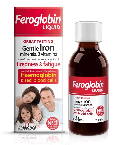 Maisto papildas FEROGLOBIN 200ml (tirpalas)