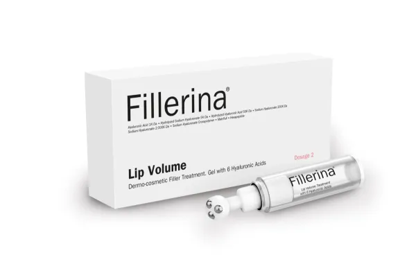 FILLERINA LIP VOLUME lūpų apimtį didinantis pieštukas su 6 hialurono rūgštimis ir peptidais 2 lygis 7ml