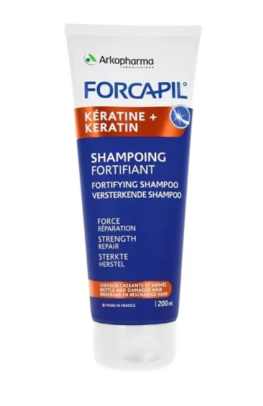 FORCAPIL Keratin+ Fortifying šampūnas su keratinu 200ml
