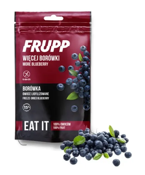 FRUPP nesmulkintos liofilizuotos šilauogės 15g