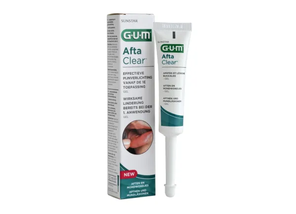GUM AftaClear gelis burnos žaizdoms 10ml