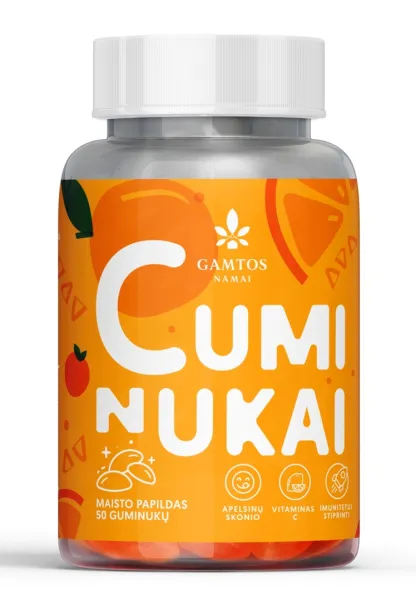 Maisto papildas GAMTOS NAMAI Cuminukai guminukai N50