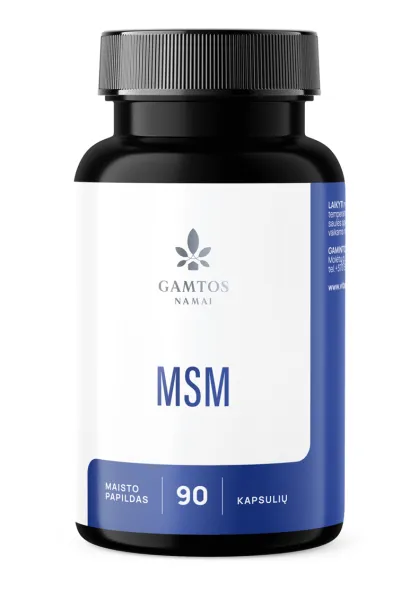 Maisto papildas GAMTOS NAMAI MSM kapsulės N90
