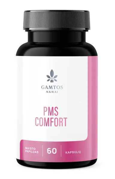 Maisto papildas GAMTOS NAMAI PMS comfort kapsulės N60