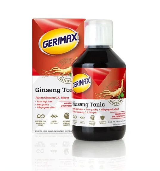 Maisto papildas GERIMAX Ginseng Tonikum 250ml