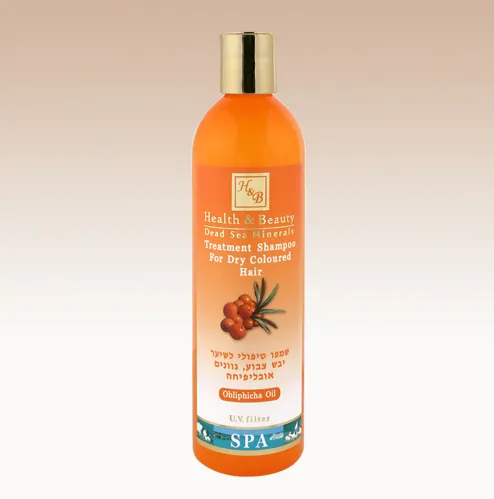 Dažytų plaukų šampūnas su šaltalankių aliejumi H&B 400ml