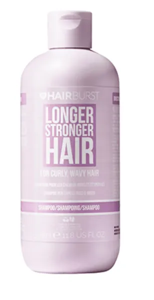 HAIRBURST šampūnas garbanotiems, banguotiems plaukams 350ml
