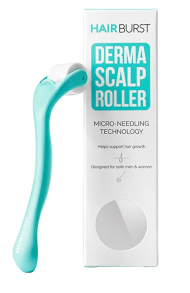 HAIRBURST galvos odos masažuoklis su mikroadatomis DERMA ROLLER