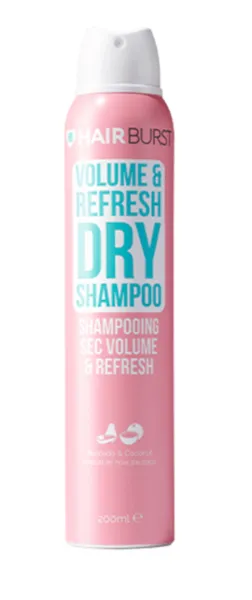 HAIRBURST sausasis šampūnas VOLUME&REFRESH 200ml