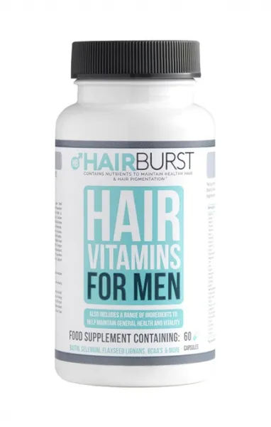 Maisto papildas vyrų plaukams HAIRBURST Hair vitamins for men N60