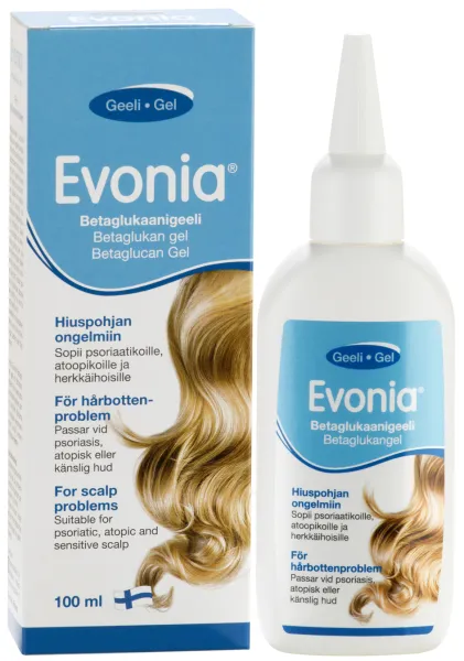 Gelis problemiškai pleiskanojančiai odai EVONIA BETAGLUCAN 100ml
