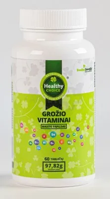 HEALTHY CHOICE Grožio vitaminai N60