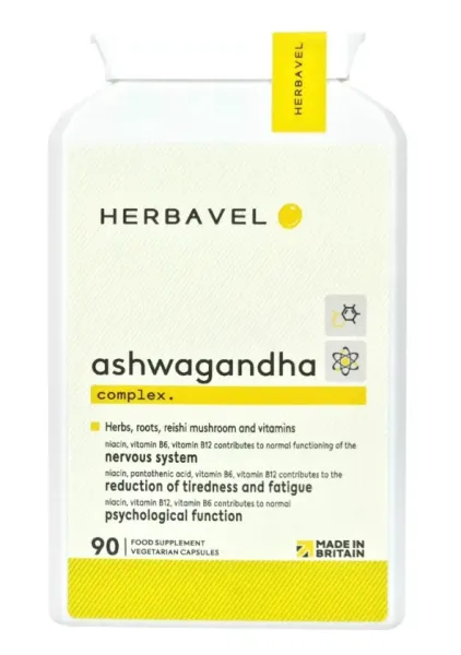 Maisto papildas HERBAVEL Ashwaganda Complex N90