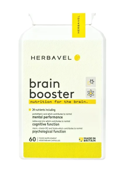 Maisto papildas HERBAVEL Brain Booster N60