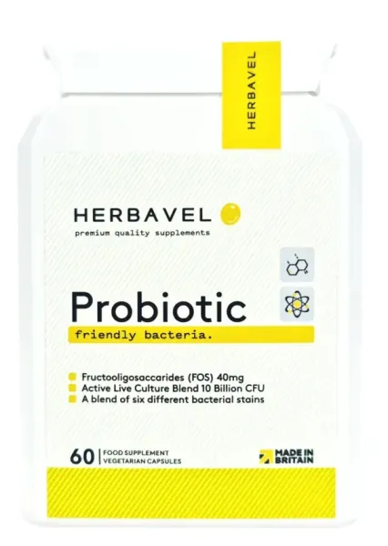 Maisto papildas HERBAVEL Probiotic Friendly Bacteria N30