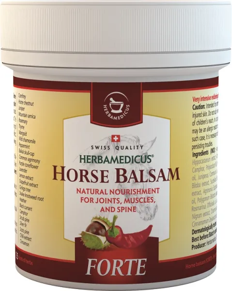 Arklių balzamas šildantis HERBAMEDICUS FORTE 250ml