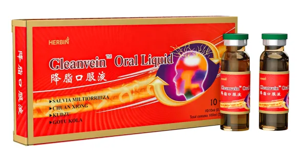 Maisto papildas HERBIN GLEANVEIN buteliukai 10ml N10