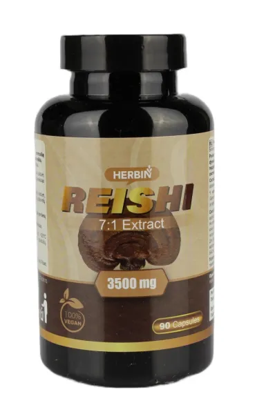Maisto papildas HERBIN Reishi extraktas N90 kaps.