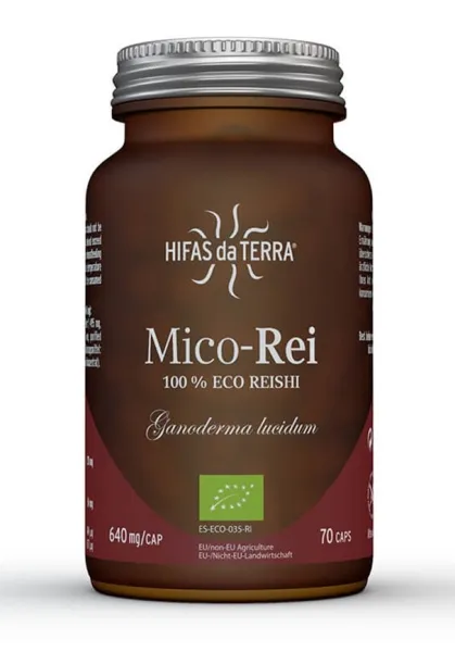 Maisto papildas HIFAS DA TERRA Mico-Rei Reishi grybai kapsulės N70
