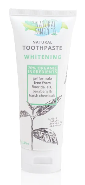 JACK N‘JILL natūrali balinanti dantų pasta be fluoro Whitening 100g