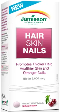 Maisto papildas JAMIESON Biotin 500mg kramtomosios tabletės N60