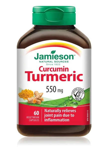 Maisto papildas JAMIESON Ciberžolė 550mg N60