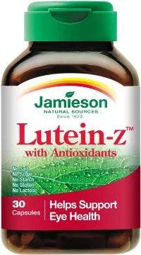Maisto papildas JAMIESON LUTEIN Z caps. N30